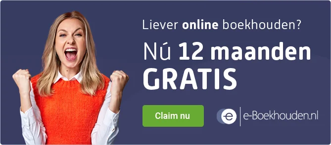Liever online boekhouden? Nu 12 maanden gratis bij e‑Boekhouden.nl
